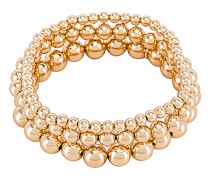 DANNIJO ARMREIF TIMO in Metallic Gold.