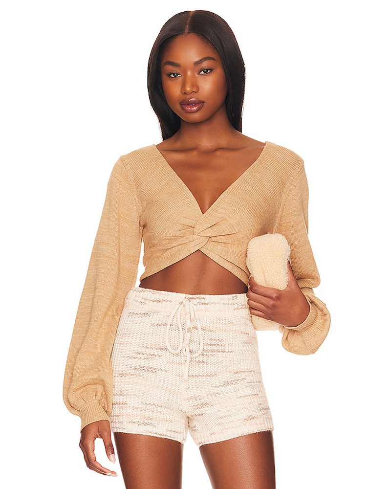L*Space Damen L*SPACE OBERTEIL SIREN in Tan