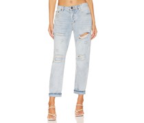 One Teaspoon BOYFRIEND-JEANS MESSED UP SAINTS in Blue