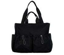 BEIS TOTE-BAG PASSTHROUGH in Black.
