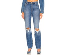 ROLLA'S GERADE GESCHNITTENE JEANS CLASSIC in Blue