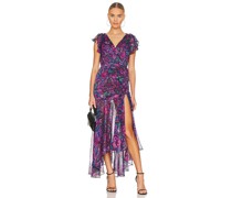 MISA Los Angeles MIDI-KLEID COLETTE in Purple