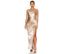 AIIFOS ABENDKLEID MIRA in Beige