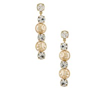 Jennifer Behr OHRRING BIRGITTA in Metallic Gold.