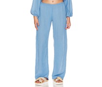 FAITHFULL THE BRAND HOSE REMY in Blue
