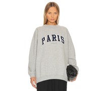 ANINE BING SWEATSHIRT TYLER in Grey