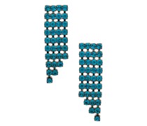 Elizabeth Cole OHRRINGE JULITA in Teal.
