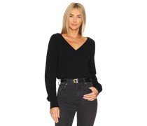 One Grey Day PULLOVER ALEX MERINO in Black