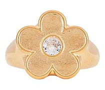 joolz by Martha Calvo SIEGELRING FULL BLOOM in Metallic Gold