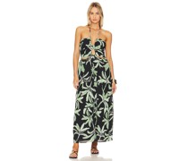 Seafolly KLEID PALM PARADISE in Black
