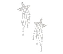 Nana Jacqueline OHRRINGE BLANCA in Metallic Silver.