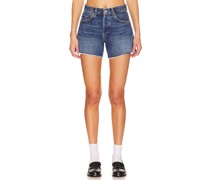 Citizens of Humanity Annabelle Long Vintage Relaxed Short in Blue
