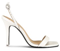 BLACK SUEDE STUDIO SANDALE CARLA in White
