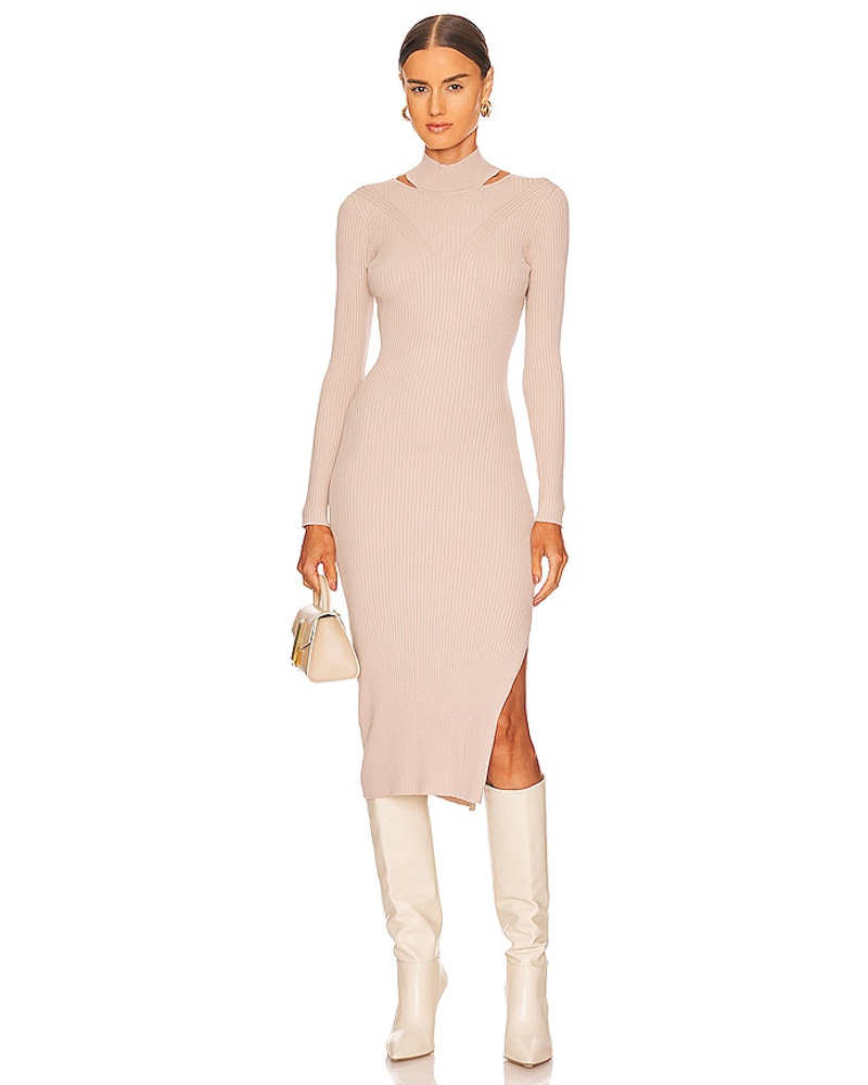 HEARTLOOM Damen HEARTLOOM MIDI-KLEID MILLER in Cream
