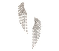 8 Other Reasons OHRRINGE ANGEL WING in Metallic Silver.