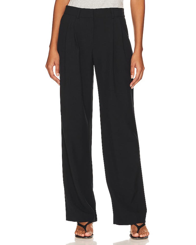 L'ACADEMIE Damen L'Academie HOSE THE SLOUCHY in Black