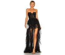 For Love & Lemons ABENDKLEID in Black