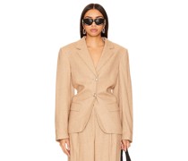 REMAIN TAILLIERTER BLAZER in Beige