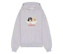FIORUCCI HOODIE in Light Grey