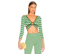 Ronny Kobo OBERTEIL DIAMOND GEO TIKI in Green