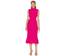 MILLY KLEID MELINA in Fuchsia