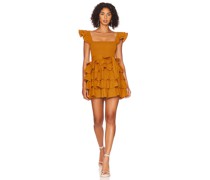 Tularosa KLEID CARLOTTA MINI DRESS in Mustard