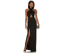 Amanda Uprichard ABENDKLEID ZAHARA in Black