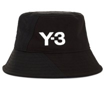 Y-3 Yohji Yamamoto HUT in Black.