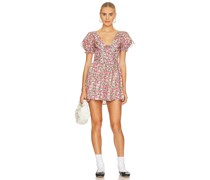 For Love & Lemons KLEID PAULINA in Pink