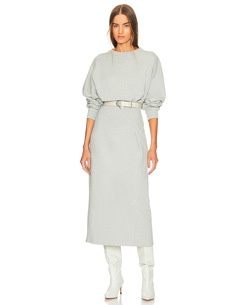 Étoile Isabel Marant Damen Isabel Marant Etoile MIDIKLEID AUS STRICK MEG in Baby Blue Étoile Isabel Marant Damen Isabel Marant Etoile MIDIKLEID AUS STRICK MEG in Baby Blue