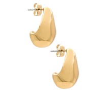joolz by Martha Calvo CREOLEN JUSTINE in Metallic Gold.
