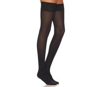 Wolford SOCKEN VELVET DE LUXE 50 STAY UP in Black