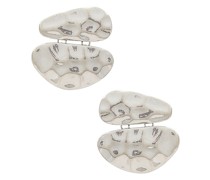 8 Other Reasons OHRRINGE DINNER DATE in Metallic Silver.