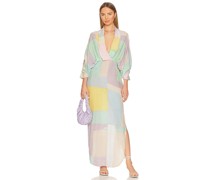 SWF KLEID PLUNGE in Baby Blue