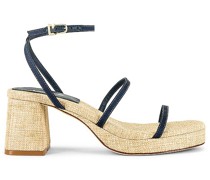 Larroude SANDALE GIO in Navy,Neutral