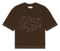 Honor The Gift SHIRTKLEIDER in Brown