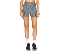 YEAR OF OURS BIKER-SHORTS STRETCH LINDSEY in Grey
