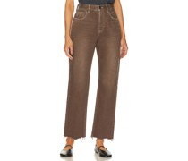 Moussy Vintage JEANS MIT WEITER PASSFORM UND GERADEM BEIN EMERY in Brown