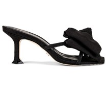 CAROLINE CONSTAS SANDALE WHIT in Black