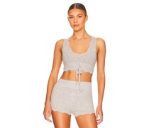 Spiritual Gangster CROP-TOP HUDSON in Grey