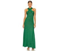 Le Superbe MAXIKLEID TAKE IT TO THE in Green