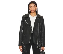BLANKNYC LEDERJACKE in Black