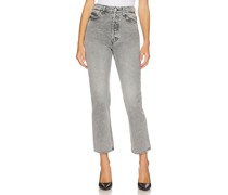 MOTHER JEANS THE TIPPY TOP SWEET TOOTH in Grey