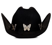 8 Other Reasons HUT BUTTERFLY COWBOY in Black.
