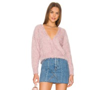 525 CARDIGAN EYELASH in Rose