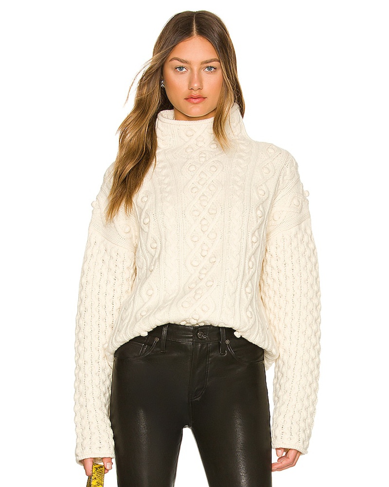 Theory Damen Theory PULLOVER & SWEATSHIRTS in Ivory