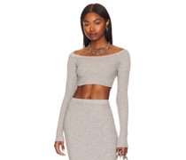 Ronny Kobo STRICK-TOP JENSKI in Grey