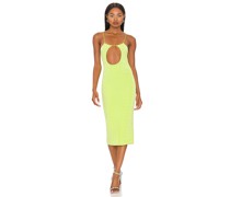 h:ours MIDI-KLEID REAGAN in Green