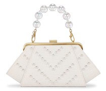 Zac Zac Posen CLUTCH POSEN in Cream.