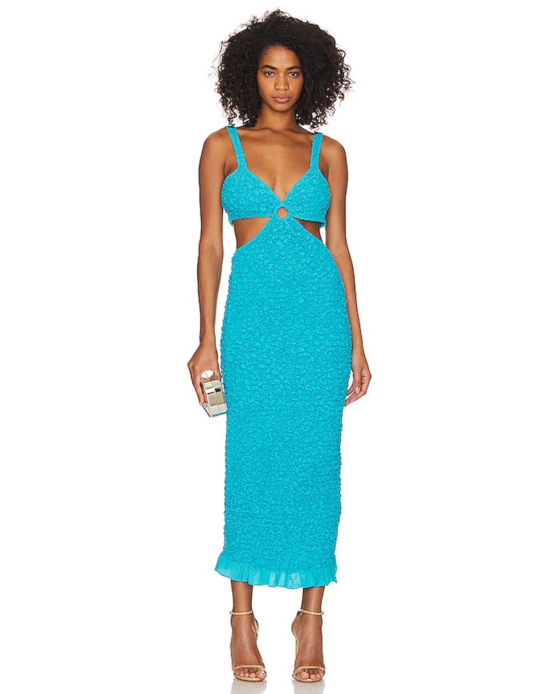 SAYLOR Damen SAYLOR MIDI-KLEID KELLYN in Blue